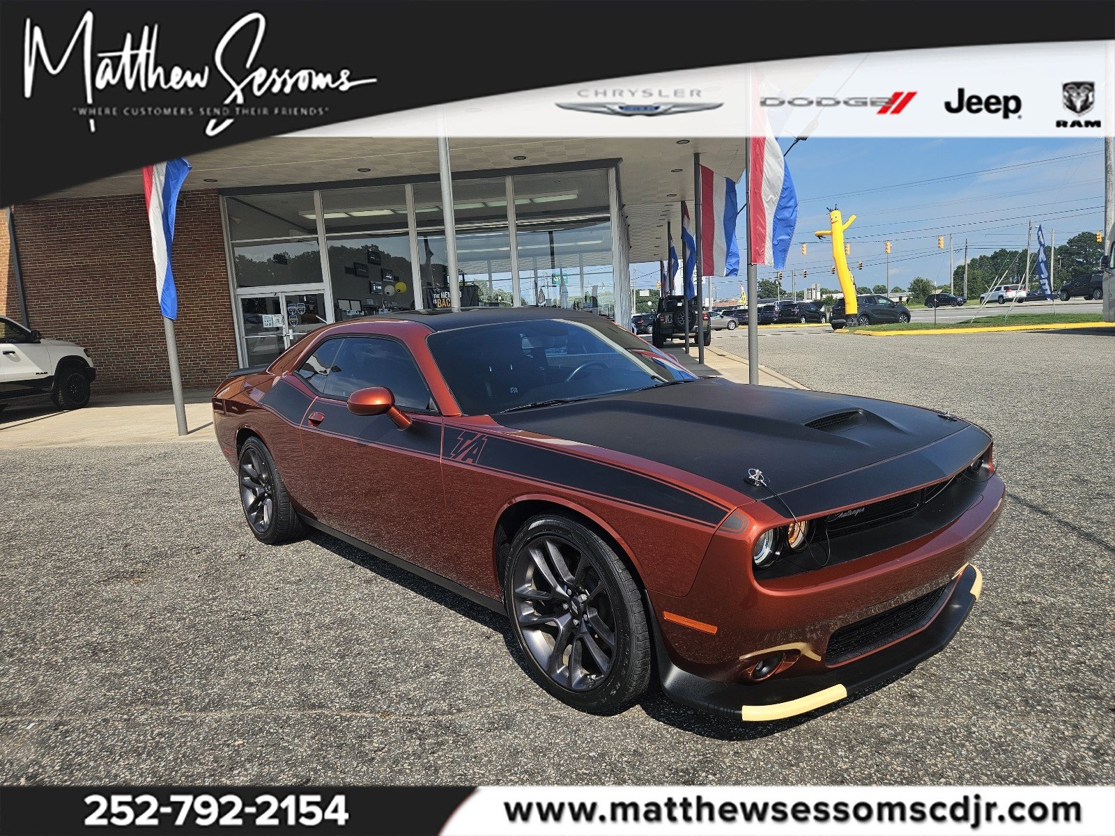 Used 2021 Dodge Challenger R/T w/ T/A Package RWD image 1