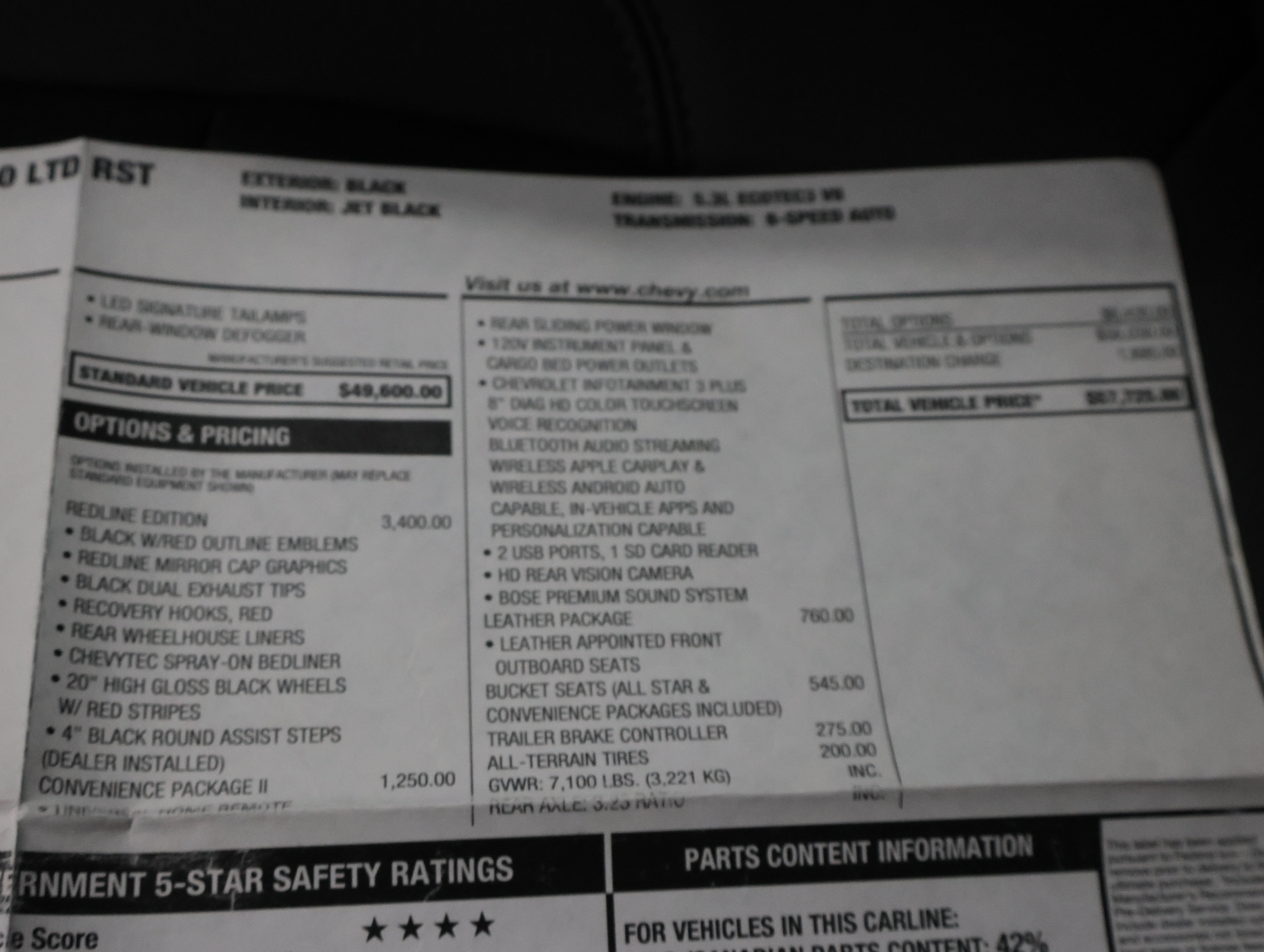Used 2022 Chevrolet Silverado 1500 RST w/ Redline Edition AWD/4WD image 68