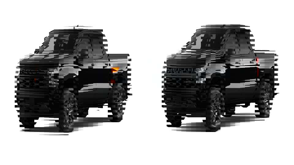 New 2026 Chevrolet Silverado 1500 Custom w/ LPO, Dark Essentials Package