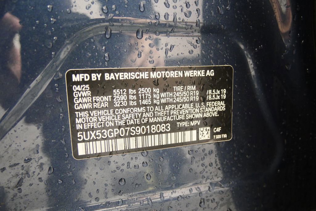 Certified 2025 BMW X3 xDrive30i image 23