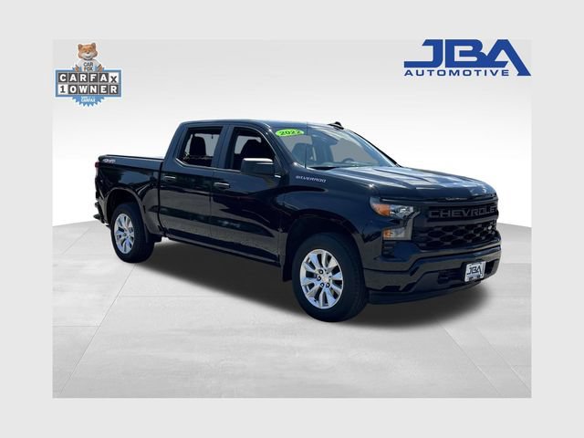 Certified 2022 Chevrolet Silverado 1500 Custom AWD/4WD image 1