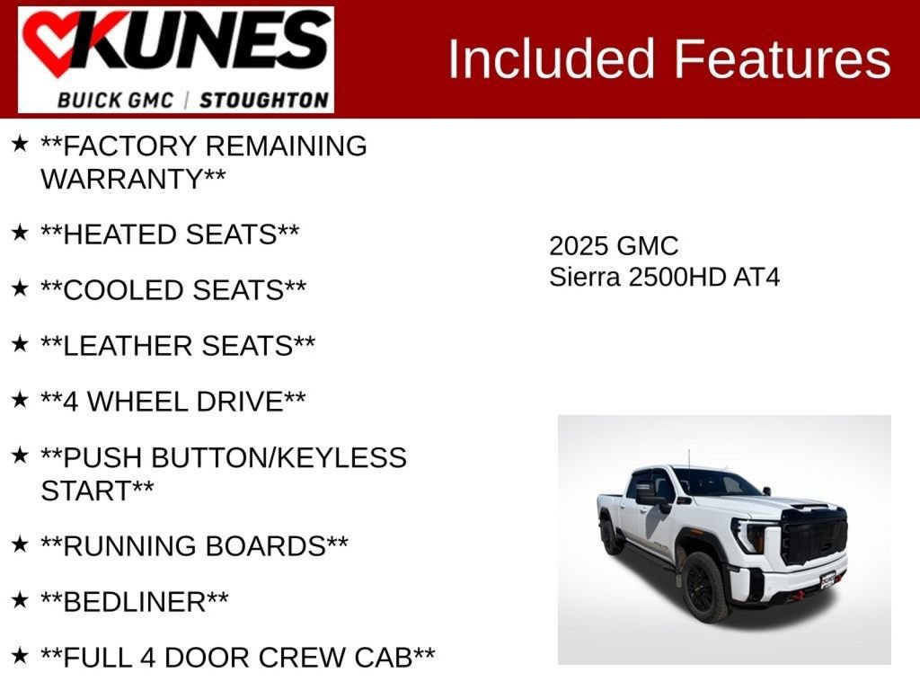 Used 2025 GMC Sierra 2500 AT4 AWD/4WD image 5