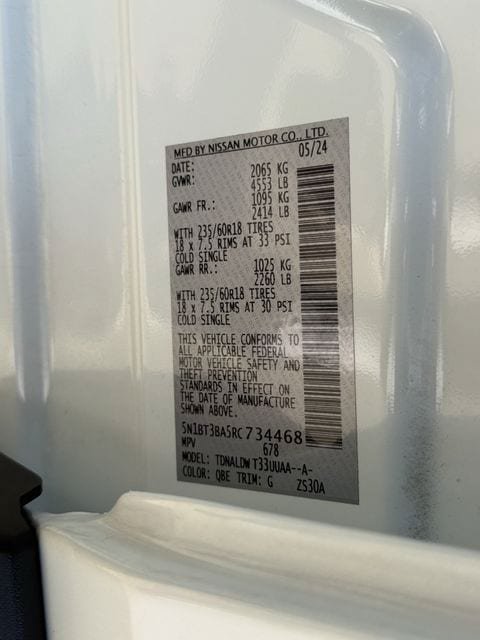 Used 2024 Nissan Rogue SV w/ SV Premium Package FWD image 34