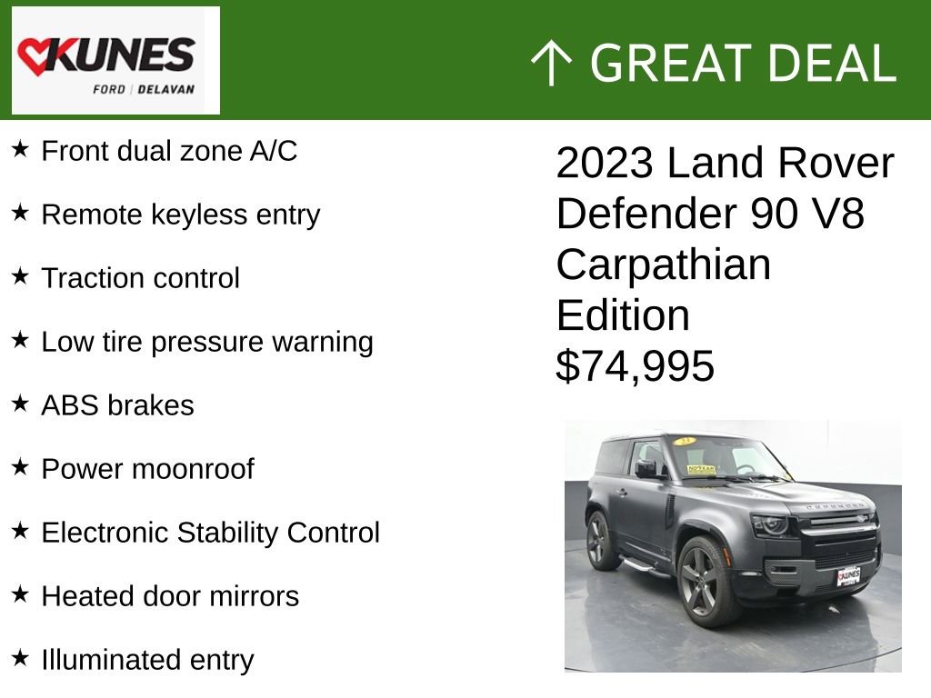 Used 2023 Land Rover Defender 90 V8 image 2