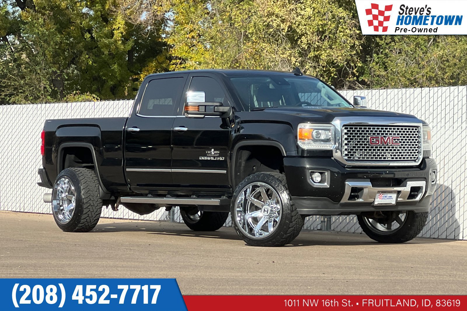 Used 2015 GMC Sierra 3500 Denali w/ Duramax Plus Package AWD/4WD image 1