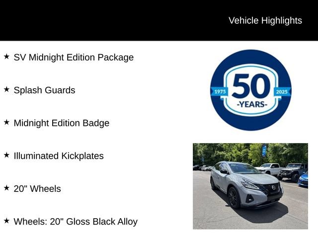 Used 2022 Nissan Murano SV w/ SV Midnight Edition Package FWD image 5