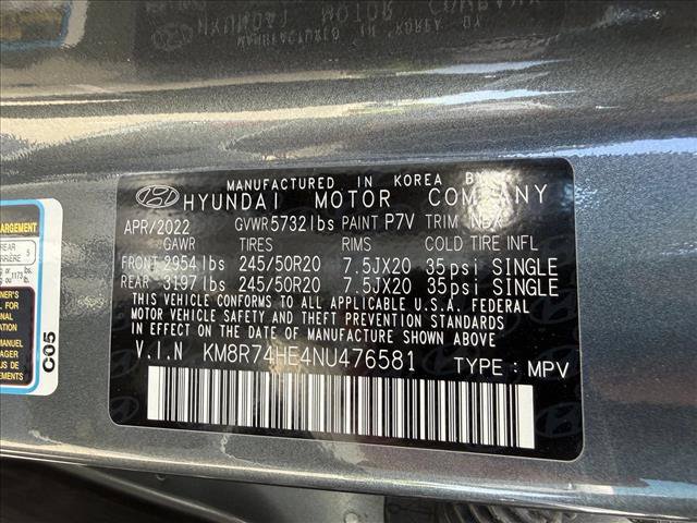 Used 2022 Hyundai Palisade Calligraphy FWD image 30