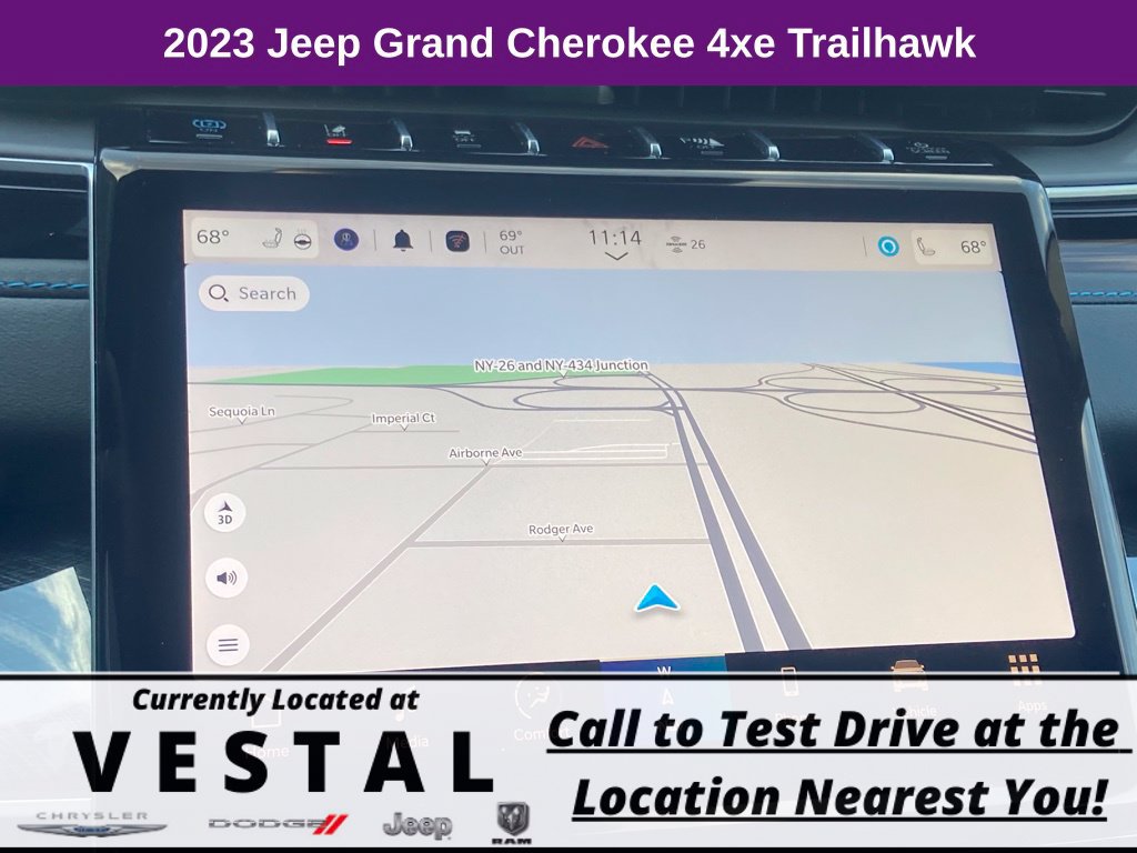 New 2023 Jeep Grand Cherokee Trailhawk w/ Advanced Protech Group II AWD/4WD image 28