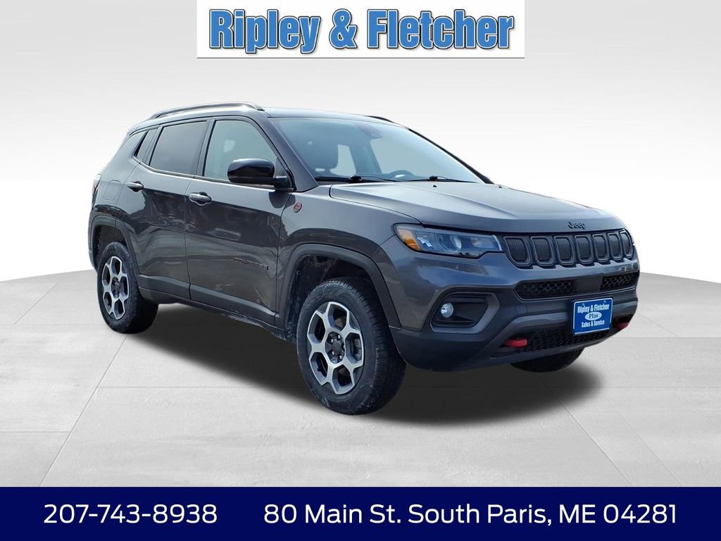Used 2022 Jeep Compass Trailhawk w/ Sun and Sound Group image 3