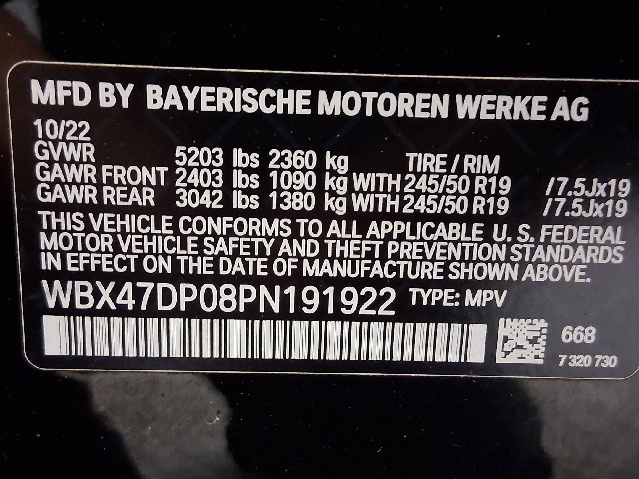 Certified 2023 BMW X3 sDrive30i w/ Convenience Package w/ZPA image 20