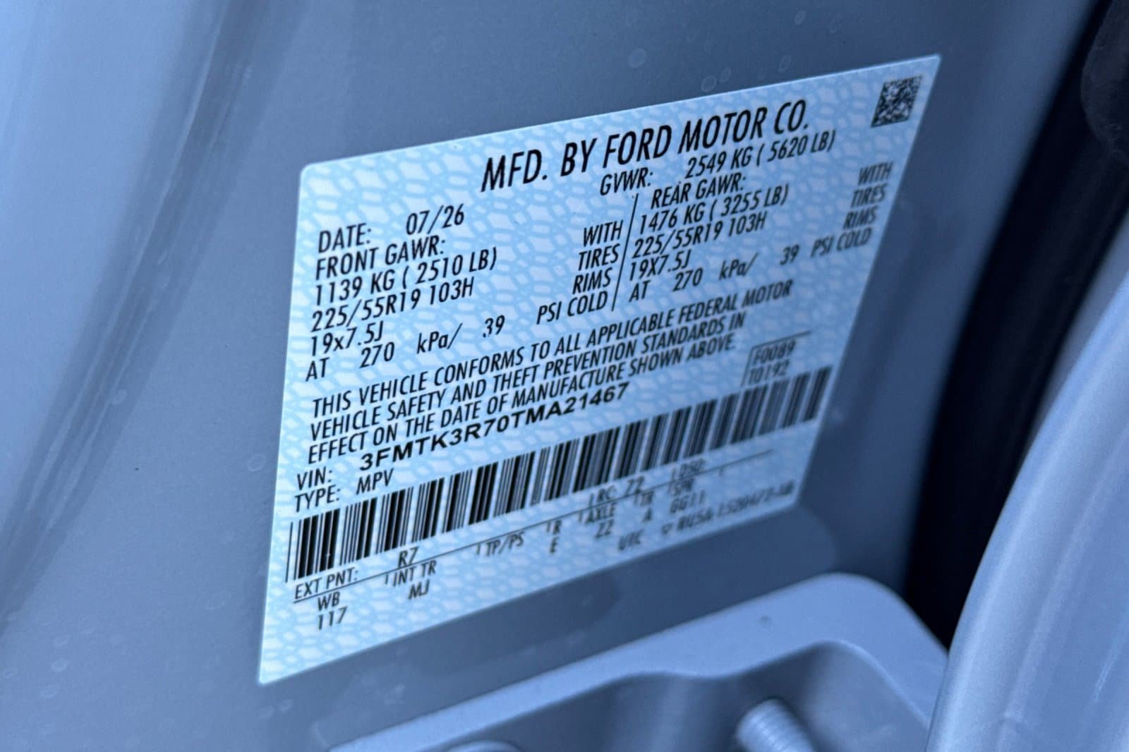 New 2026 Ford Mustang Mach-E Premium RWD image 24