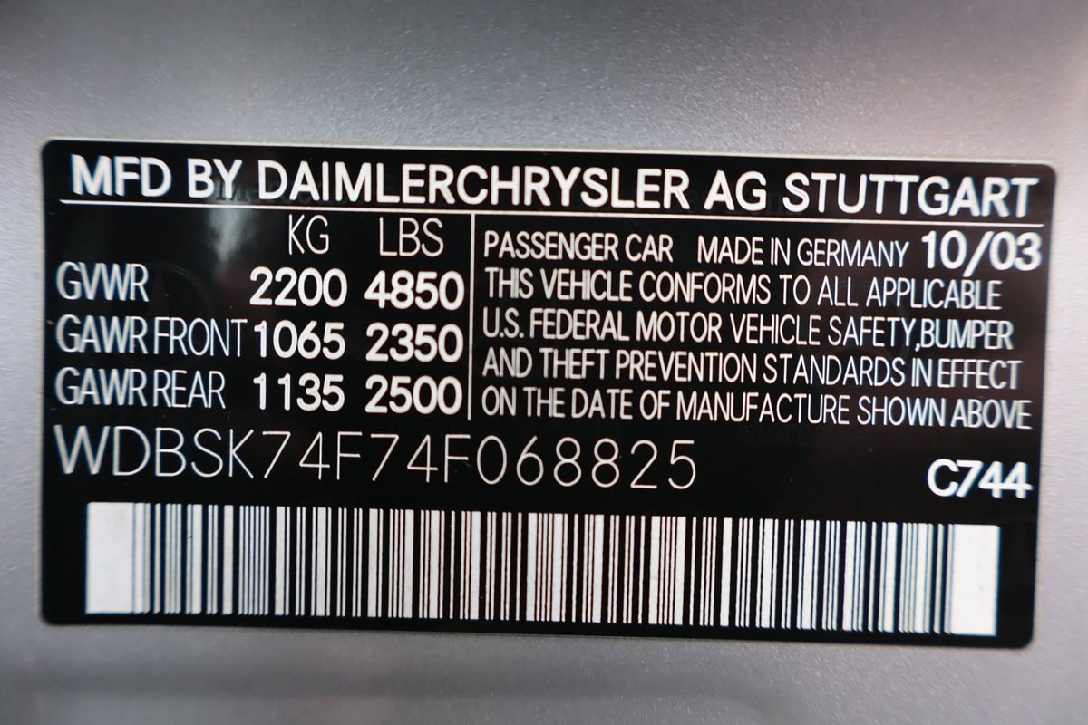 Used 2004 Mercedes-Benz SL 55 AMG image 56