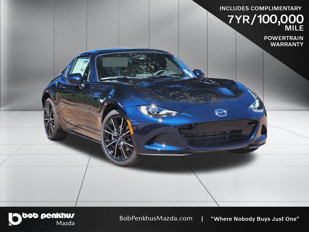 New 2026 MAZDA MX-5 Miata RF Grand Touring w/ Weather Package RWD image 1