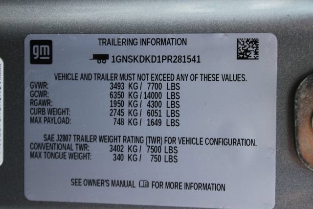 Used 2023 Chevrolet Suburban Z71 w/ Luxury Package AWD/4WD image 40