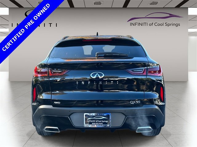 Certified 2025 INFINITI QX55 Luxe w/ Cargo Package image 6