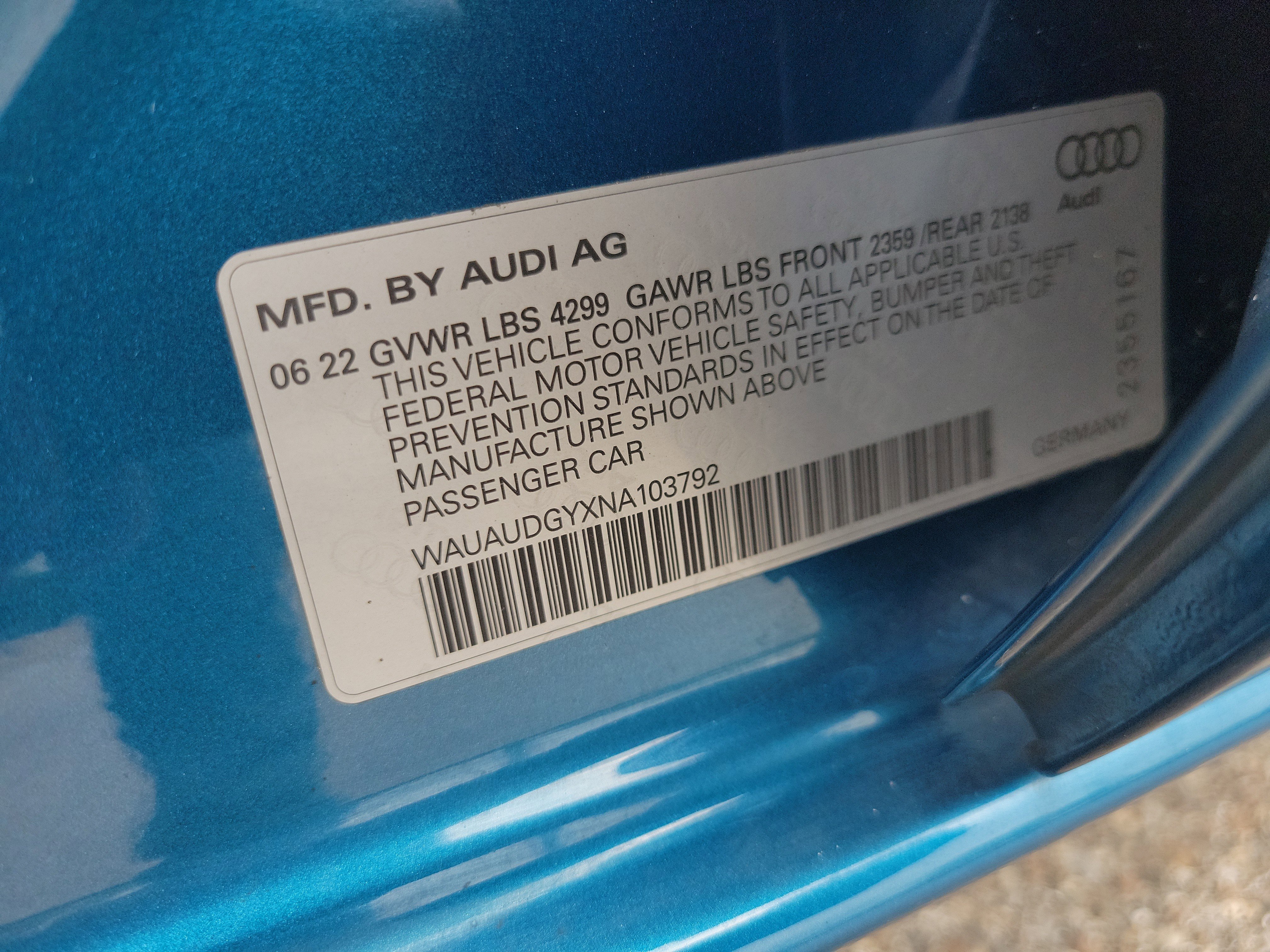 Certified 2022 Audi A3 2.0T Premium image 36