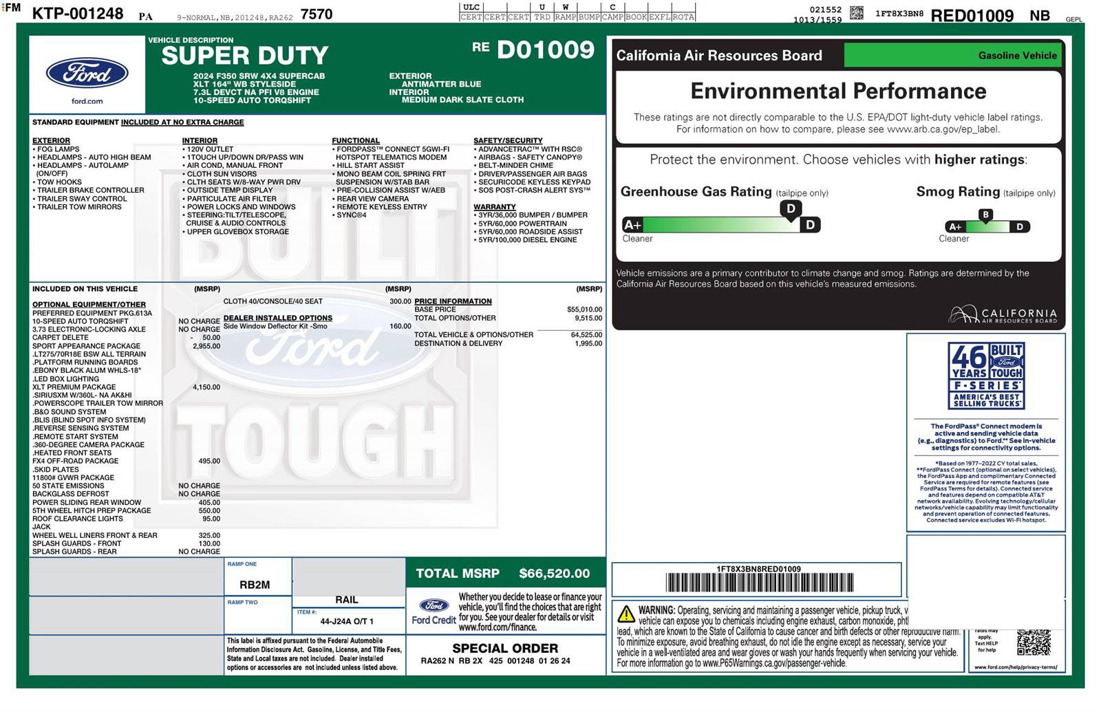 Used 2024 Ford F350 XLT w/ XLT Premium Package AWD/4WD image 51