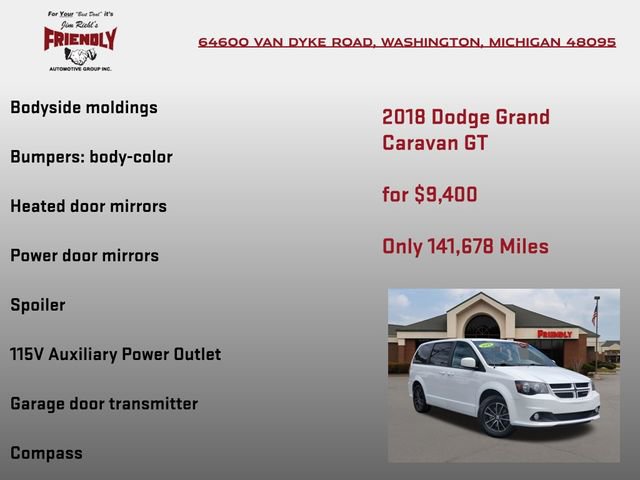 Used 2018 Dodge Grand Caravan GT FWD image 30