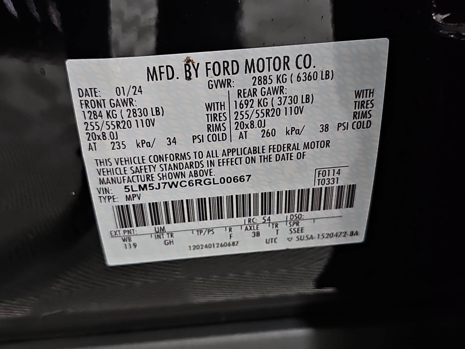 Used 2024 Lincoln Aviator Reserve RWD image 29