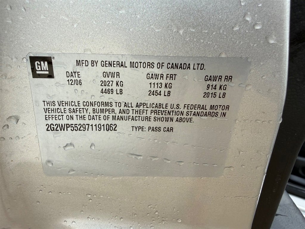 Used 2007 Pontiac Grand Prix FWD image 14