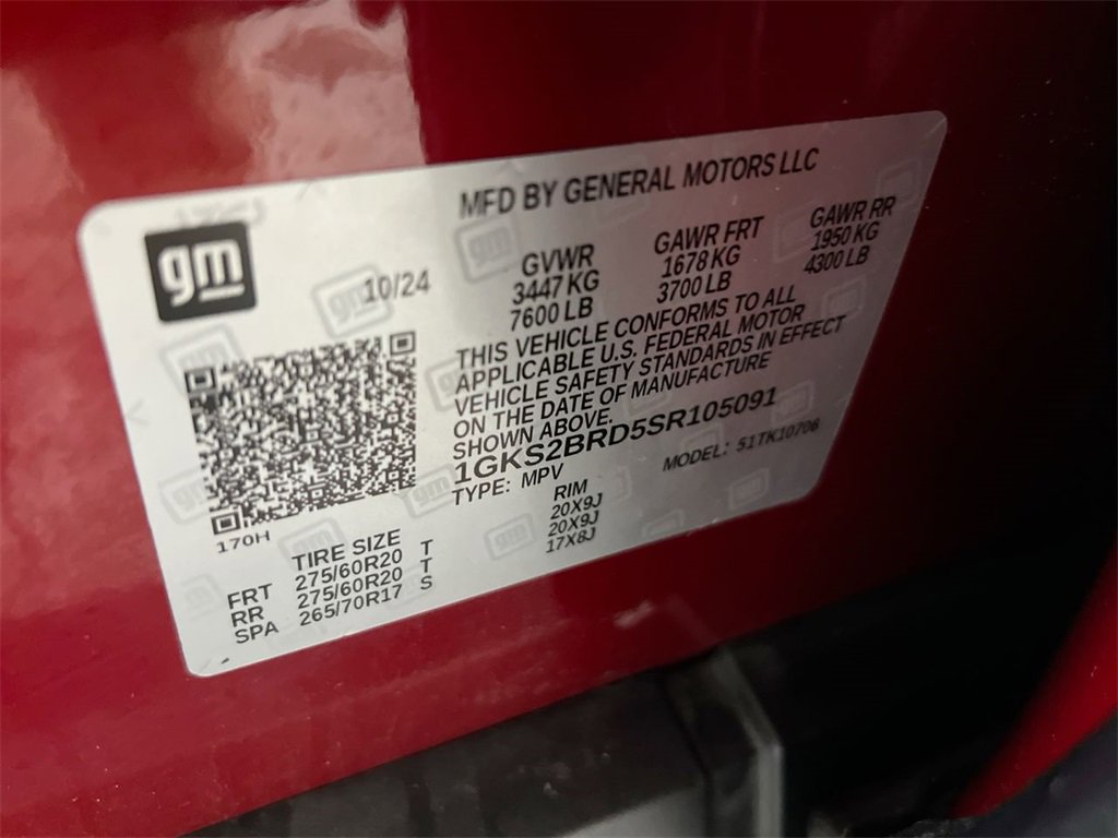 Used 2025 GMC Yukon Elevation w/ LPO, Floor Liner Package image 28