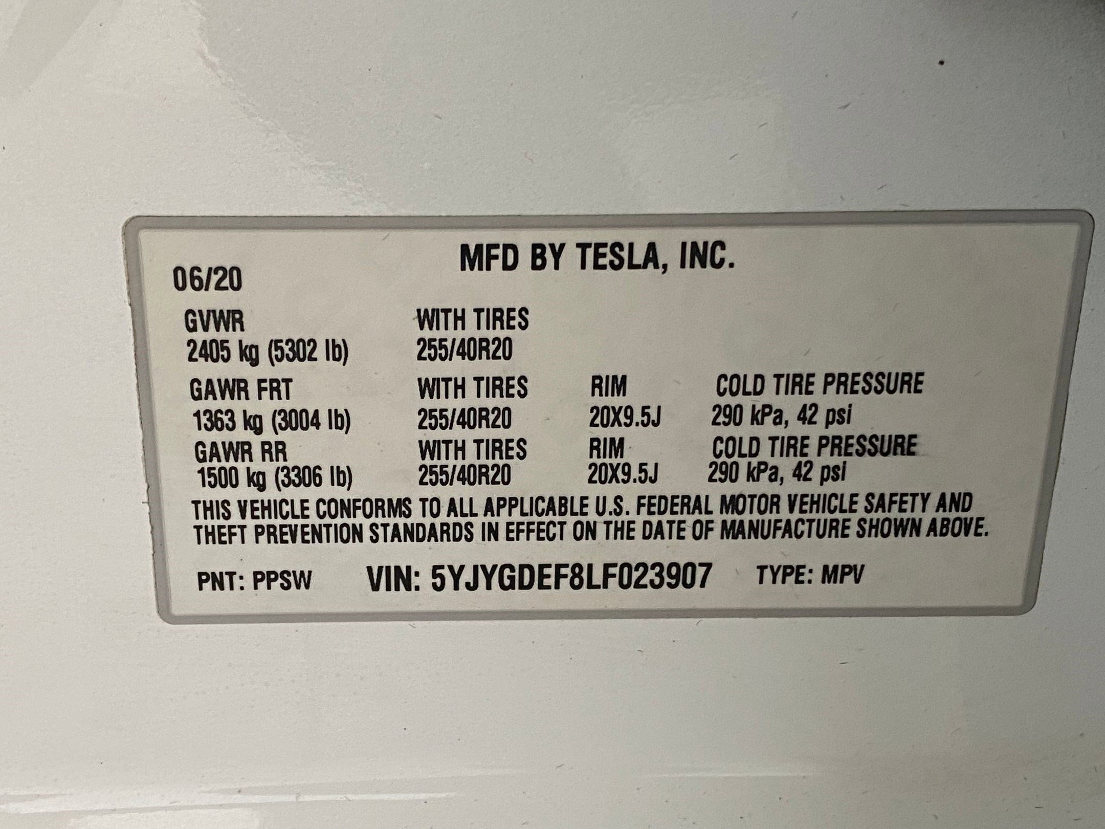 Used 2020 Tesla Model Y Performance image 18