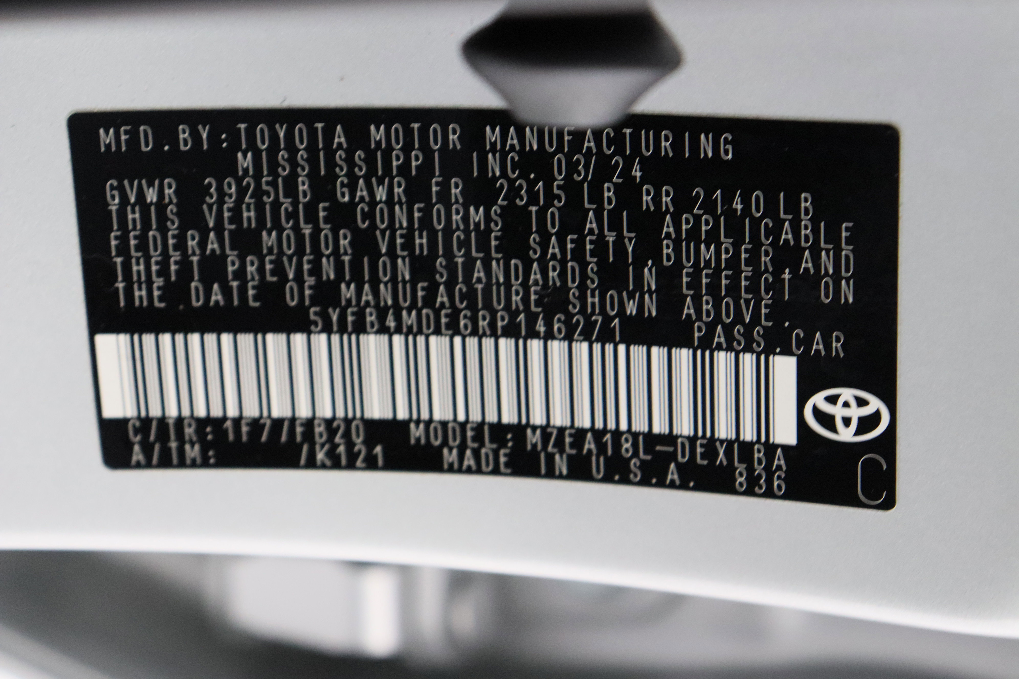 Certified 2024 Toyota Corolla LE image 37