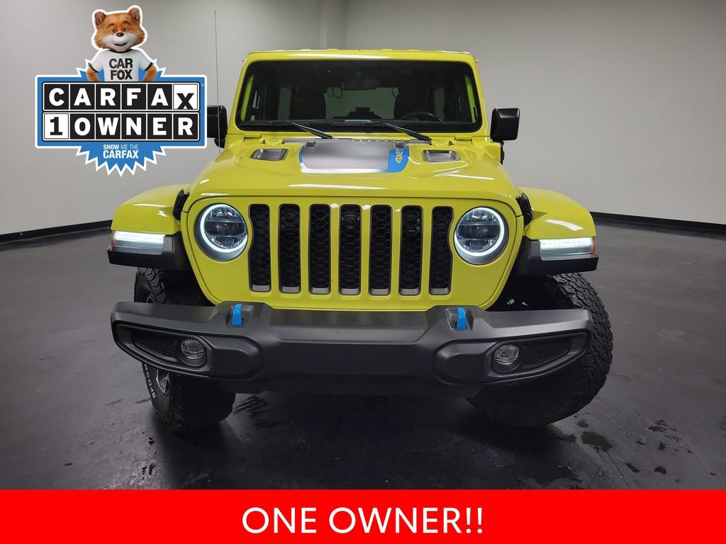 Used 2023 Jeep Wrangler Unlimited Rubicon 4xe w/ Cold Weather Group AWD/4WD image 3