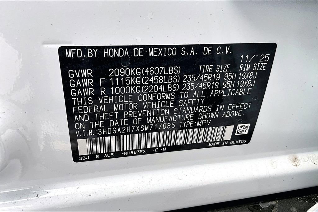 New 2025 Acura ADX A-Spec image 30