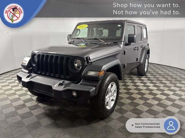 Used 2021 Jeep Wrangler Unlimited Sport image 1
