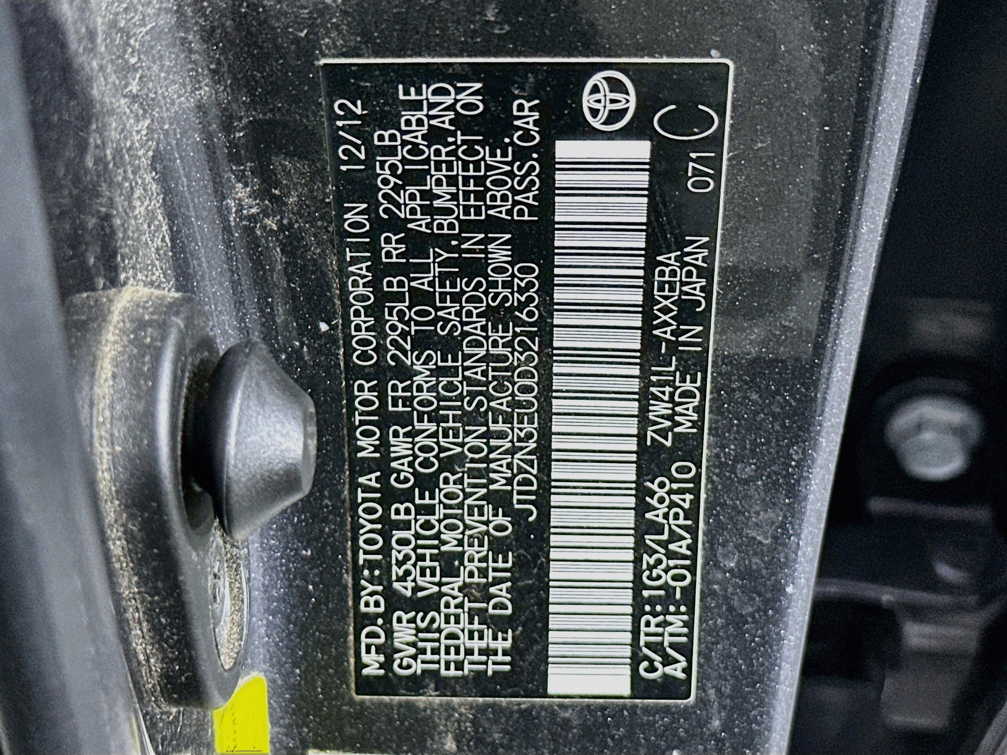 Used 2013 Toyota Prius V Five FWD image 12