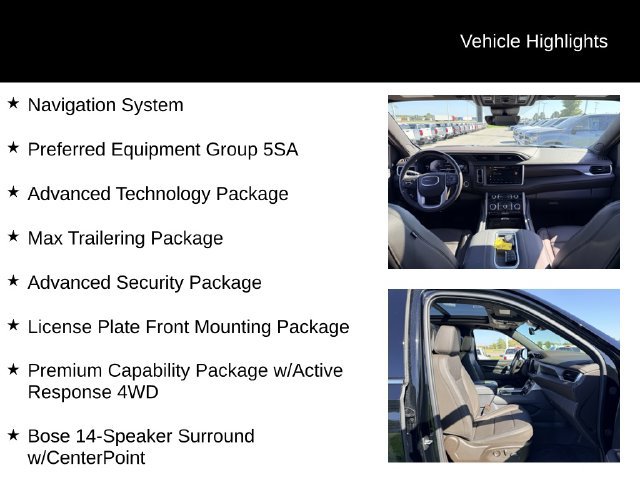 Certified 2024 GMC Yukon XL Denali w/ Advanced Technology Package AWD/4WD image 12