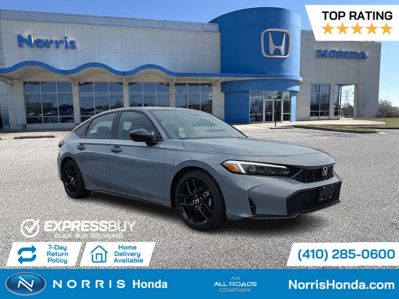 New 2026 Honda Civic Sport image 1