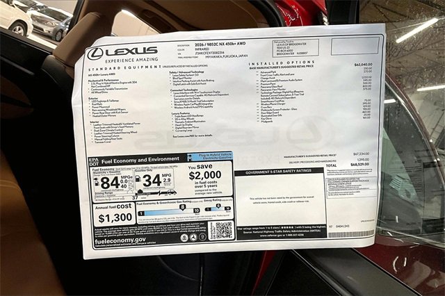 New 2026 Lexus NX 450h+ 450h+ Luxury image 14