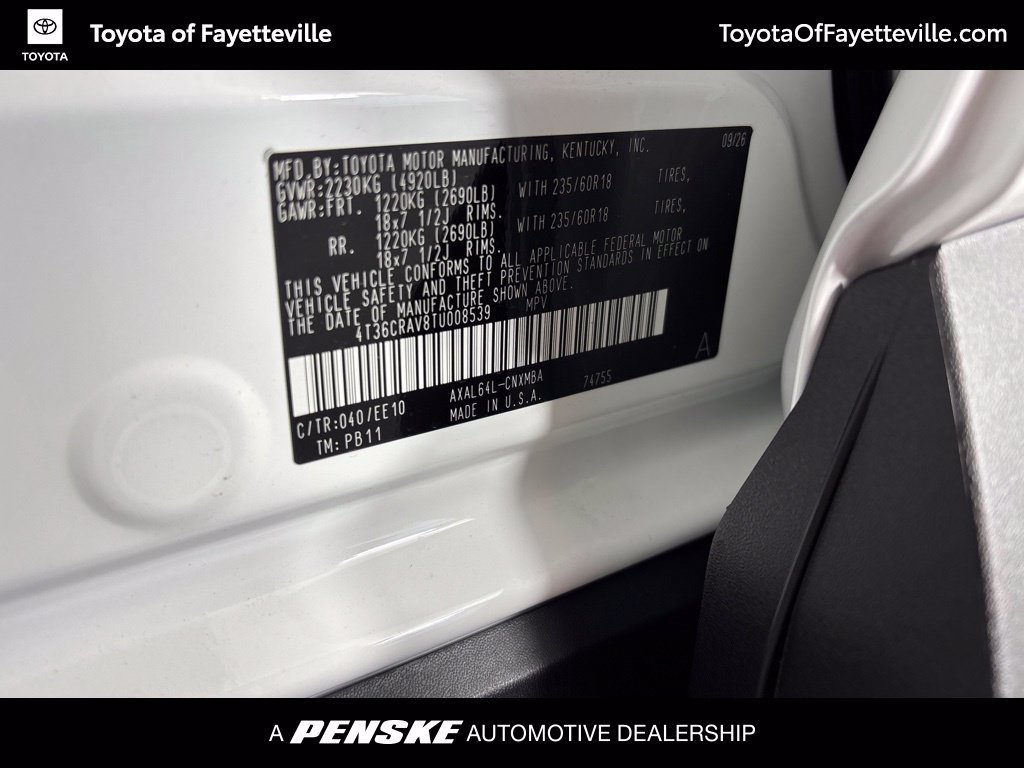 Used 2026 Toyota RAV4 XLE Premium w/ Weather Package AWD/4WD image 36
