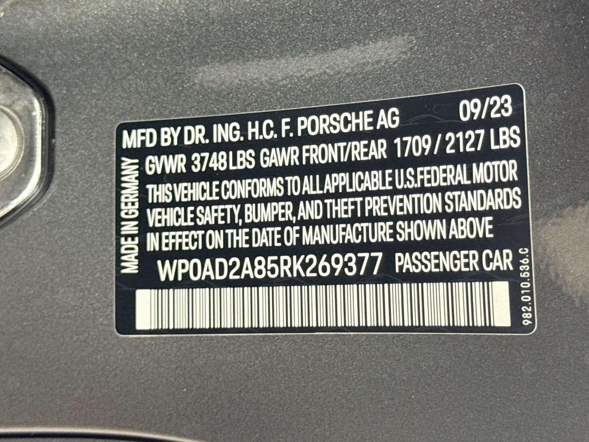 Certified 2024 Porsche 718 Cayman GTS RWD image 26