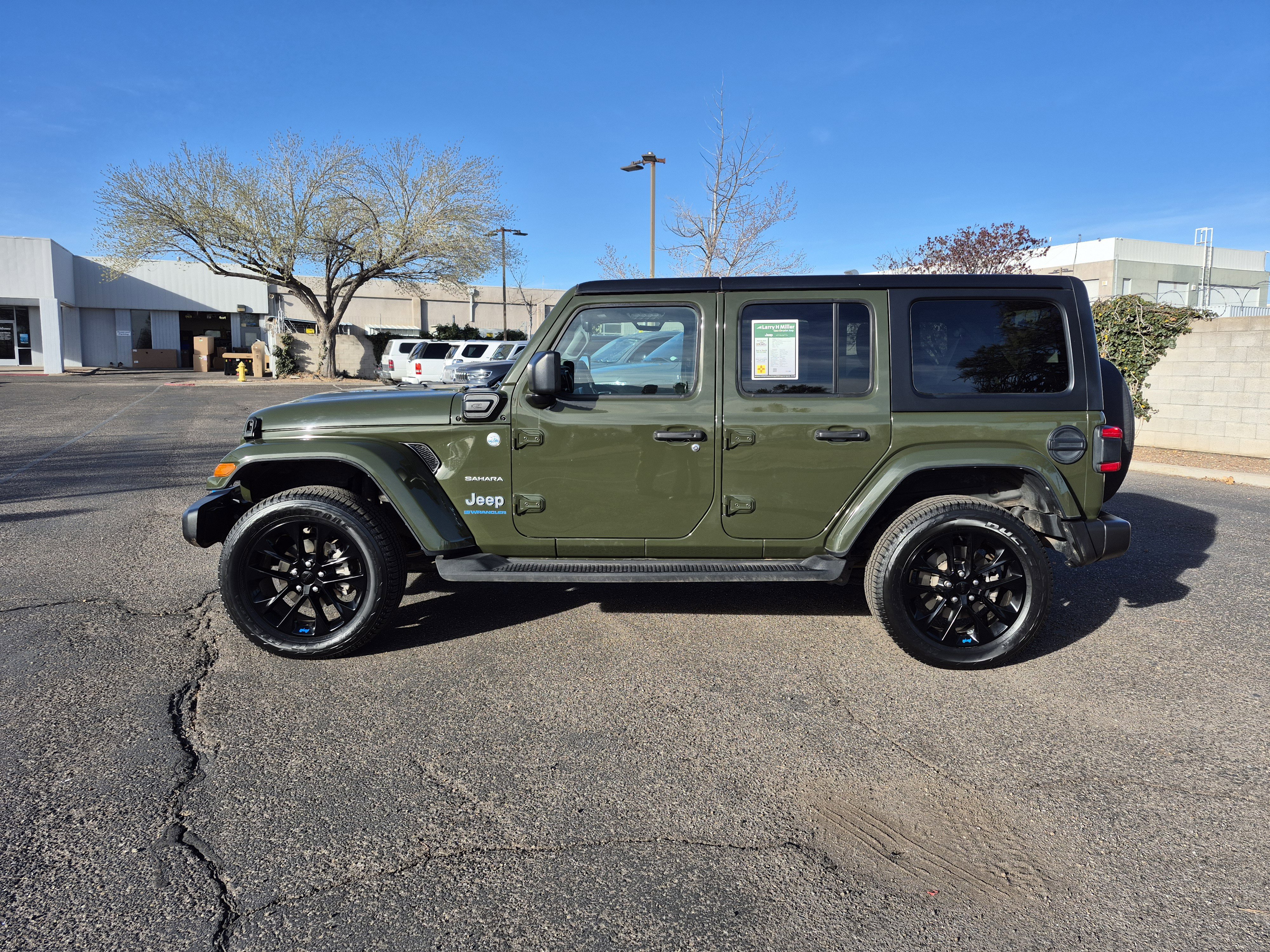 Used 2023 Jeep Wrangler Sahara 4xe image 4