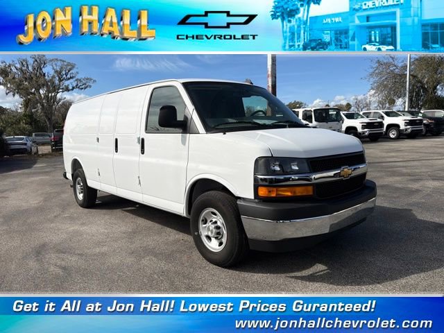 New 2025 Chevrolet Express 2500 Work Van 3D Extended Cargo Van w/ Driver Convenience Package RWD image 1
