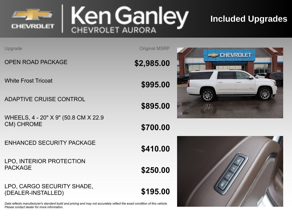 Used 2017 GMC Yukon XL Denali w/ Open Road Package image 6