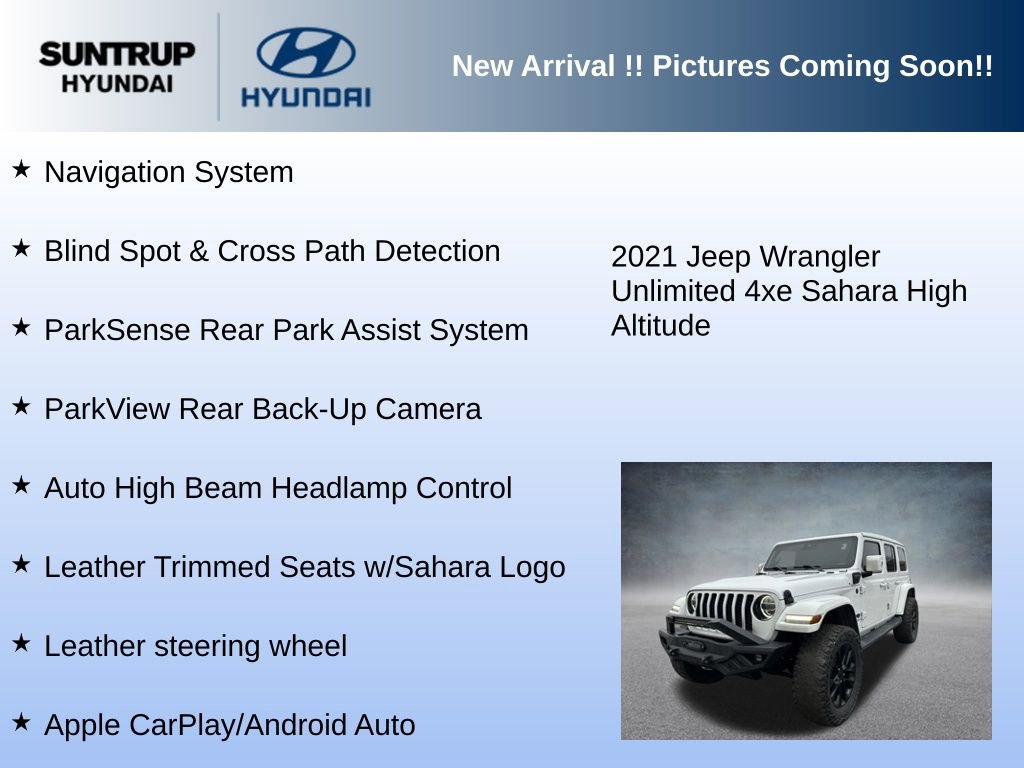 Used 2021 Jeep Wrangler Unlimited Sahara image 6