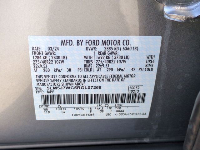 Used 2024 Lincoln Aviator Reserve w/ Equipment Group 201A RWD image 47