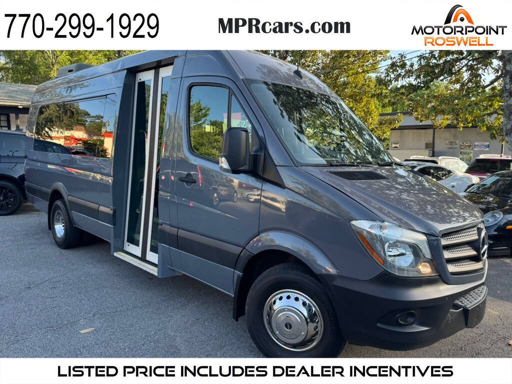 Used 2016 Mercedes-Benz Sprinter 3500 w/ High Idle Fixed Package image 1