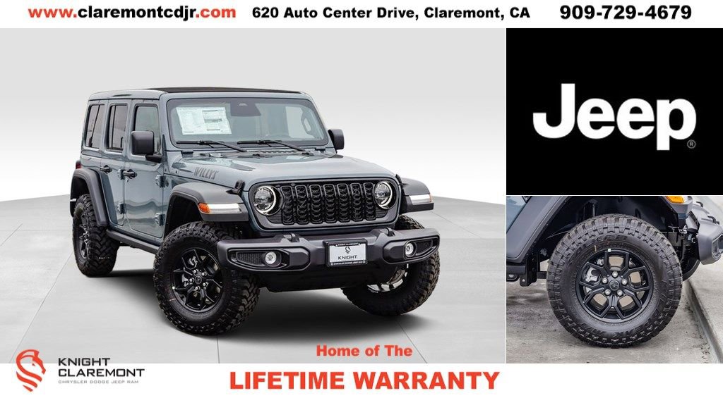 New 2025 Jeep Wrangler Willys