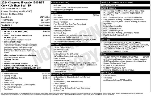 Used 2024 Chevrolet Silverado 1500 RST w/ Protection Package image 38