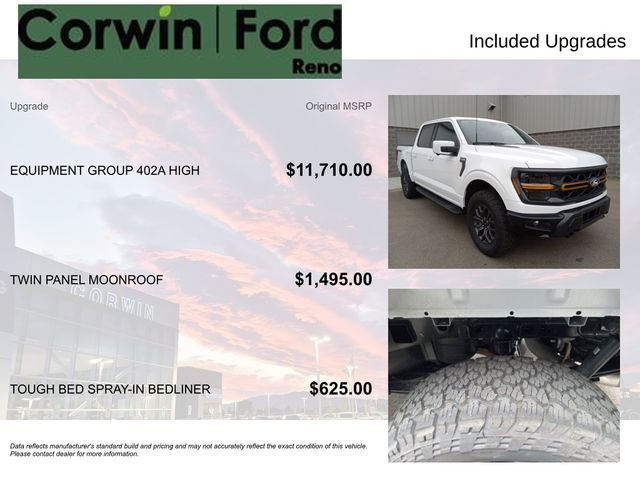 New 2025 Ford F150 Tremor w/ Equipment Group 402A High image 7