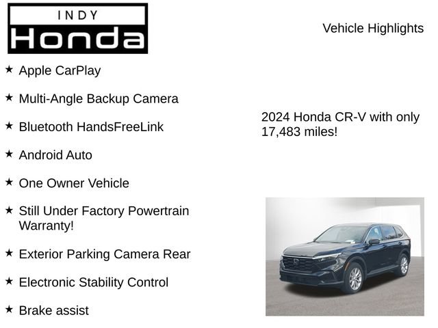 Used 2024 Honda CR-V EX image 7