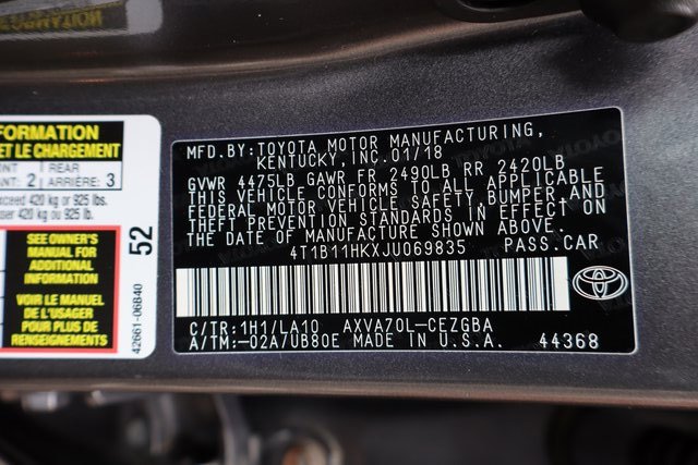 Used 2018 Toyota Camry XLE image 43