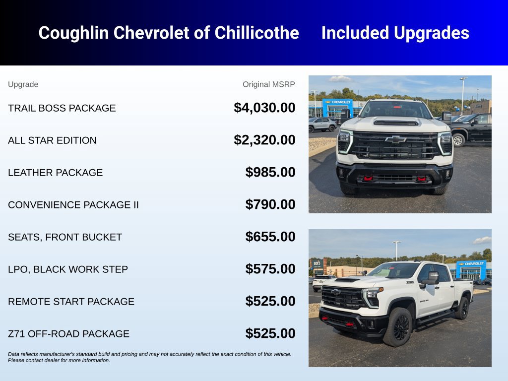 New 2026 Chevrolet Silverado 2500 LT w/ Trail Boss Package AWD/4WD image 3