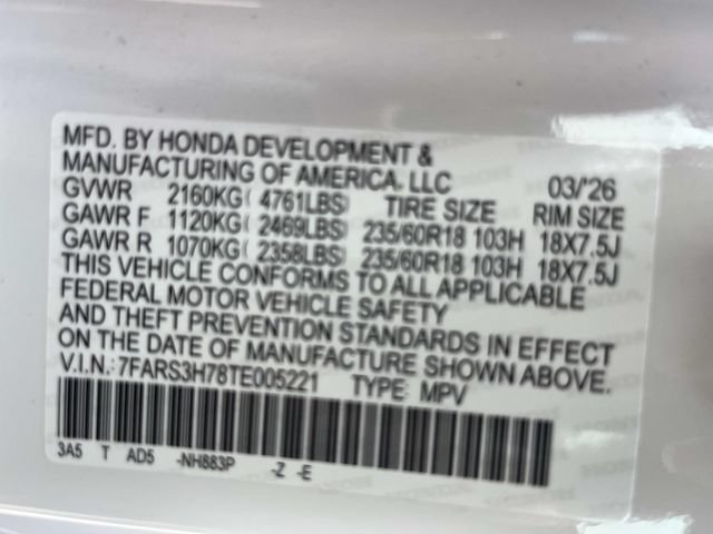 Certified 2026 Honda CR-V EX-L image 22