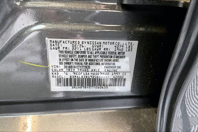 New 2026 Nissan Sentra S image 39